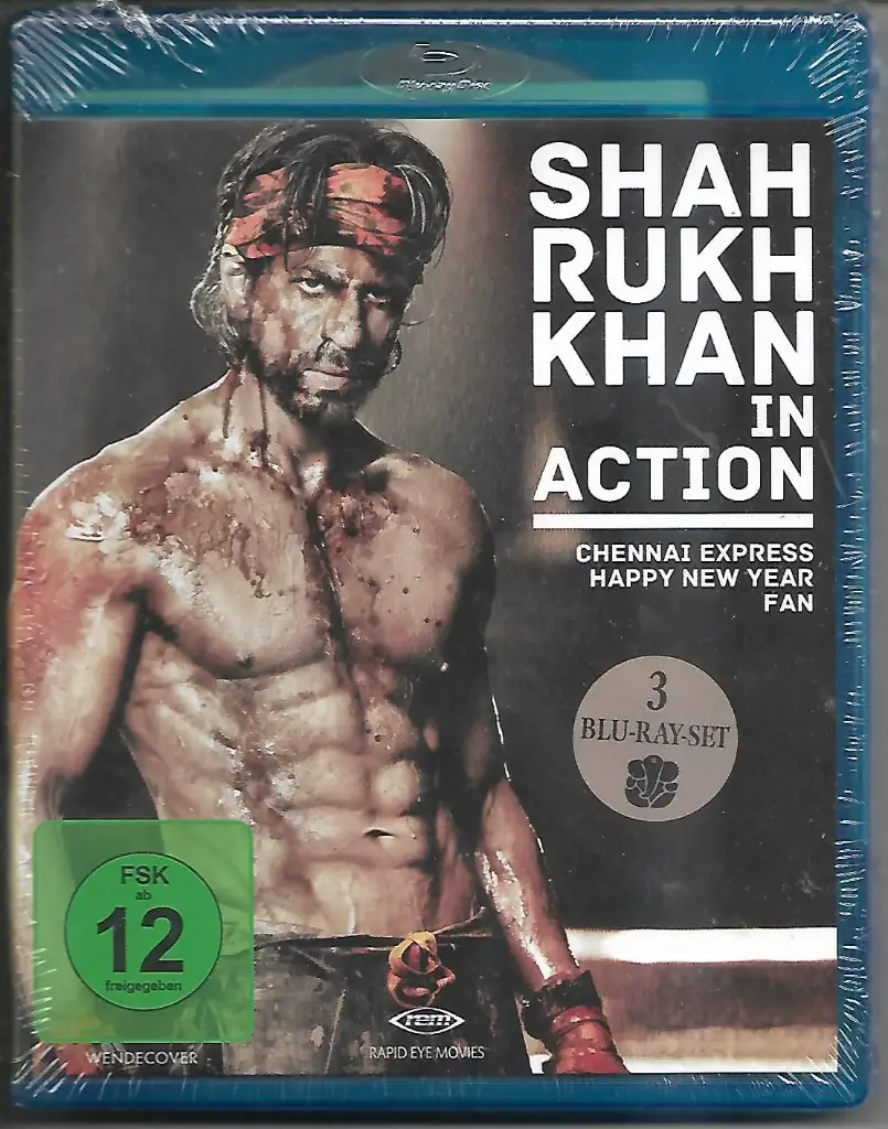 SHAHRUKHKHAN IN ACTION (CHENNAI EXPRESS & HAPPY NEW YEAR & FAN)(REGION B)