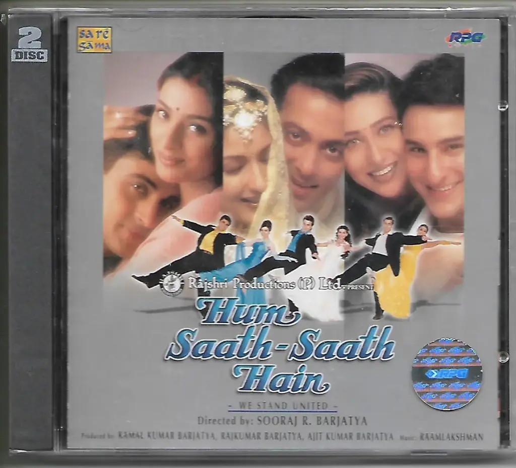 HUM SAATH SAATH HAIN (SAREGAMA (RPG) TAMIL AUDIO CD)