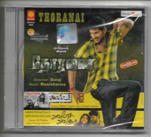 [ACD149] THORANAI & PUGAIPPADAM & ADHE NERAM ADHE IDAM (SUARA TAMIL AUDIO CD)