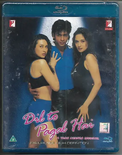 [BRDVD201] DIL TO PAGAL HAI ( YASHRAJ HINDI BLURAY )