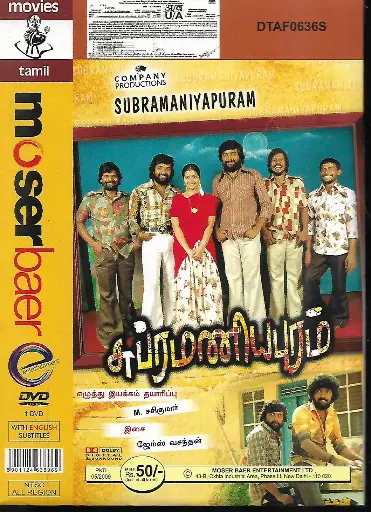 [DVD857] SUBRAMANIYAPURAM (MOSERBAER)